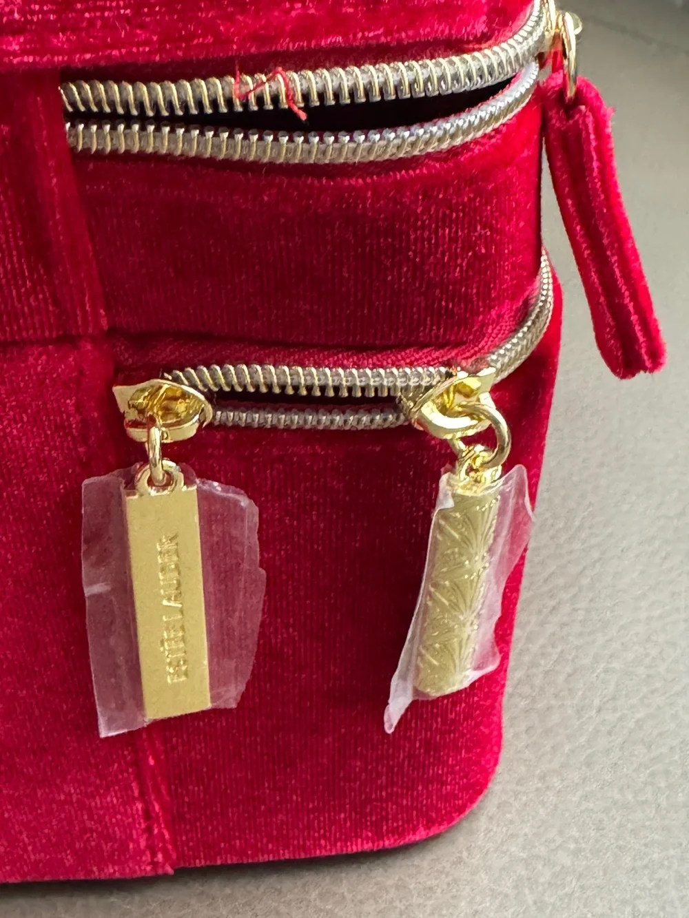Estee Lauder Velvet Bow Jewelry Case - Bright Fuchsia